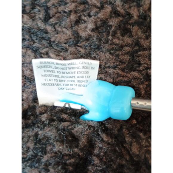 Eileen Fisher Cardigan Womens PS Brown Loom Knit Oversized Cozy Open Sweater - Picture 8 of 8